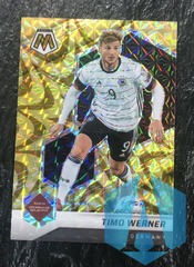 2021-22 Panini Mosaic Road to the FIFA World Cup Qatar Gold Reactive Timo Werner #65